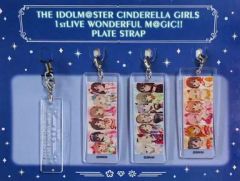 [중고] 스트랩 (캐릭터) 아이돌 마스터 신데렐라 걸즈 플레이트 스트랩 (4 종 세트) [THE IDOLM @ STER CINDERELLA GIRLS 1stLIVE WONDERFUL M @ GIC!!]