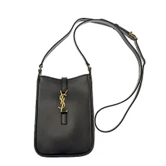 SAINT LAURENT　サンローラン　ミニバーティカル レザー ショルダーバッグ　735214