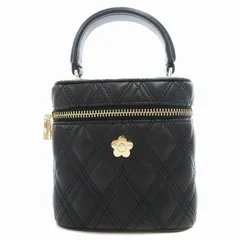リリーブラウン Lily Brown ×MARY QUANT 24SS デイジーミニバニティポーチ ショルダーバッグ 黒 ブラック  LWGG245323 /UDのサムネイル
