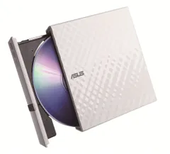 ★即日発送★ASUS外付けDVDドライブ 軽量薄型/M-DISC/バスパワー/Win&Mac/USB2.0(USB3.0搭載PCでも利用可)/書込みソフト付属/ホワイト SDRW-08D2S-U LITE/WHT