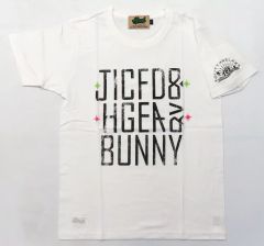 [중고]의류 Guttarelax Fold Star S/S Tee(T셔츠) 화이트 S사이즈 [극장판 TIGER & BUNNY -The Rising-×HTML ZERO3]