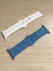 38/40/41mm アップルウォッチ シリコンバンド 2個セット E