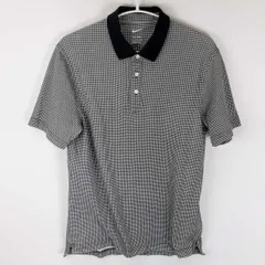 ナイキゴルフ ポロシャツ DRI-FIT S ブラック/ホワイト DA2994-010 メンズ NIKE GOLF ゴルフウェア