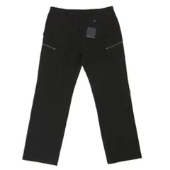 ルイヴィトン フランス製 三角ゴールドプレート コーデュロイパンツ ブラック 黒 CORDUROY WIDE PANTS ‐Modal mix‐ | SEVEN BY SEVEN