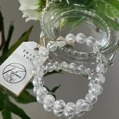 水晶　ブレスレット
