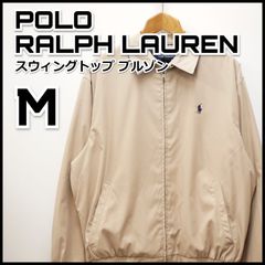 ポロラルフローレン スウィングトップ ブルゾン M メンズ 古着