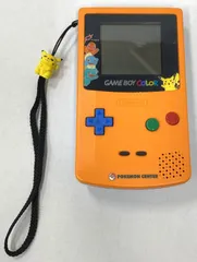 GB ハード / ゲームボーイカラー本体 ポケモン3周年記念バージョン オレンジ＆ブルー ストラップ付 / 箱なし 本体のみ 動作確認済み / ゲームボーイ GAME BOY 任天堂 ニンテンドー / 【中古】【25-20251013-A824】
