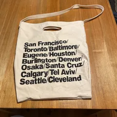 アメリカンアパレル　トートバッグ　ホワイト