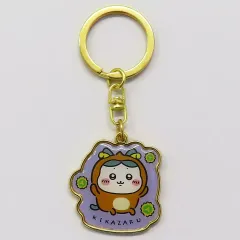 【中古】キーホルダー ハチワレ(三猿) ダイカットキーホルダー 「ちいかわ なんか小さくてかわいいやつ」 日光限定