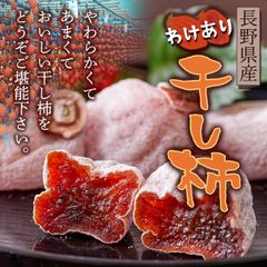 ふっくら しっとり♪長野県産 訳あり 干し柿 500g 干柿 ほしがき ほし柿 干しがき メール便