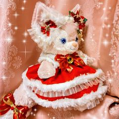 リーナベルSサイズ用クリスマスコスチューム♡ハンドメイドサンタドレス♡
