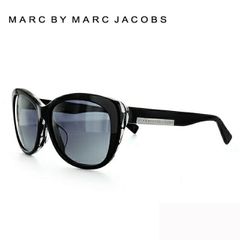 【訳あり】マークバイマークジェイコブス MARC BY MARC JACOBS サングラス MMJ 445FS KVF/HD 59 ブラック アジアンフィット レディース UVカット