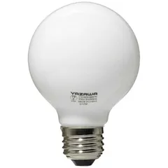 【 新品 未開封 】   ヤザワ 白熱球 ホワイト ［Ｅ２６／電球色／１個／４０Ｗ相当／ボール電球形］ GW100V38W70 未使用 送料無料のサムネイル