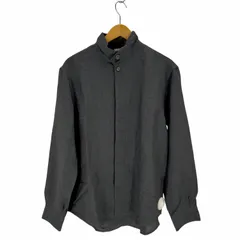 アルマーニコレツィオーニ ARMANI COLLEZIONI イタリア製 リネン混 スウィングトップシャツジャケット メンズ EUR：48 のサムネイル