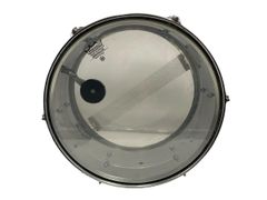 ■  REMOドラム スネアドラム 練習 本体 打楽器 演奏 音楽 シルバー スナッピー インナーミュート付き