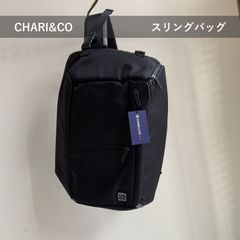 【CHARI&CO】新品 /THE SLING BAG/ブラック/60%OFF