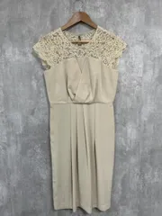 BEAMS HEART ビームスハート レース 入園 入学 進級 オケージョン ワンピース ワンピース sizeS/ベージュ ■◆ レディース