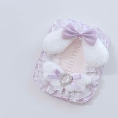 No.28 トレカケース パープル うさぎ