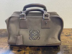 希少　レアカラー　LOEWE　アマソナ28 グレー　ハンドバッグ アマソナ28 バッグ（ソフトグレインカーフ） グレー - LOEWE