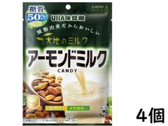 味覚糖 大地のミルク アーモンドミルクキャンディ 80g ×4個 賞味期限2024/06