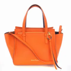 【極美品】フェラガモ エイミー 2way ショルダーバッグ バイカラー レザー 極美品】フェラガモ エイミー 2way ショルダーバッグ バイカラー