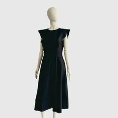 FOXEY フォクシー ワンピース ブラック ドレス RANUNCULUS フリルワンピース ブラックドレス きれいめワンピース