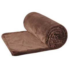 【数量限定】抗菌防臭 ブランケット 静電気防止 フランネル オールシーズン ふんわり 洗える 毛布 もうふ あったか (ブラウン 限定】クモリ(Kumori) シングル・140X200cm) 【