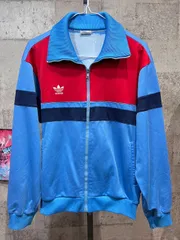 80'S ヴィンテージ アディダス デサント期 トラックトップ L メンズ ジャージ トラックジャケット