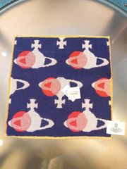 【未使用・新品】【公式正規取扱い】Vivienne Westwood（ヴィヴィアンウエストウッド）ORB DOTS タオルハンカチ 水玉 ギフト プレゼント