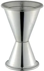 60・30ml ジガーカップ 目盛付 カクテルメジャーカップ 18-8ステンレス 燕三条 日本製 ナガオ