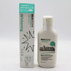 未使用 ecostore エコストア ホワイトニングトゥースペースト / ベビーモイスチャライザー セット CR7-05-06-06