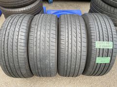 （F0131）中古タイヤ４本セット！215/55R17 ヨコハマ ブルーアースRV02 2016年製造、クラウン、マークX、オデッセイ、ヴェゼルなど