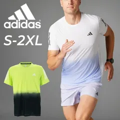 アディダス ランニングウェア メンズ 半袖シャツ adidas OTR B クライマクール カラーブロック半袖Tシャツ 吸汗速乾 スポーツウェア ランニングTシャツ マラソン  /KVL61