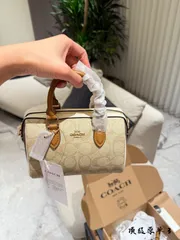 【今日特価】Coach Rowan ミニボストンバッグ 2025 New Model
