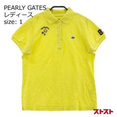 PEARLY GATES ポロシャツ サイズ6 イエロー 大きいサイズ - メルカリ