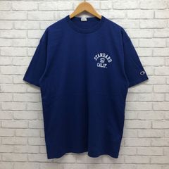 Standard California Champion スタンダード カリフォルニア チャンピオン カレッジ　Tee スタカリ　アメカジ　ストリート　ブルー　青　XL