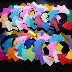 画用紙付き《ハンドメイド》折り紙で作ったリース10点