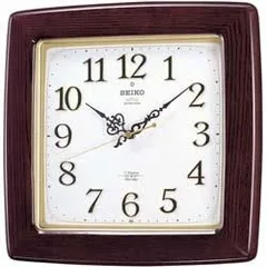 SEIKO セイコー 報時付き 木枠 電波掛け時計 RX216B