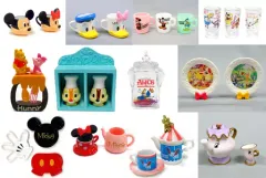 【中古】食玩 トレーディングフィギュア 全12種セット 「ディズニーキャラクター ヴィンテージ 食器コレクション」