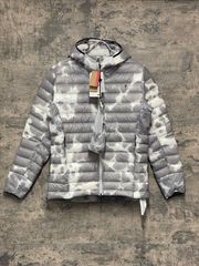 JF624 スペシャライズド SPECIALIZED PACKABLE DOWN JACKET MEN S ダウンジャケット 白 グレー S