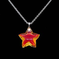 希少★Baccarat バカラ スターレット ネックレス クリスタル シルバー925