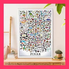 【スタッフおすすめ！】テンヨー(Tenyo) ジグソーパズル ピクサー キャラクター/グレート コレクション 1000ピース (51x73.5cm)