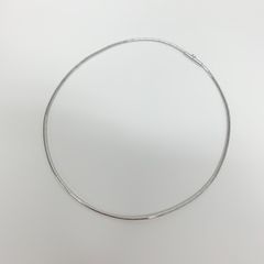 【中古】カルティエ Cartier チューブ オメガ ネックレス 39cm K18 WG ホワイトゴールド 750