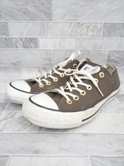 ◇ Θ CONVERSE ALL STAR FLATEYELETS OX　1SC372 ローカット スニーカー　シューズ サイズ24.5ｃｍ ブラウン レディース P  【1409090034367】のサムネイル