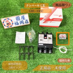 テンパール工業 GBU-33EC 2個セット 配線用遮断器 GBU型 3P3E 30A 経済タイプ 表面形 熱動電磁式ブレーカー 未使用品アウトレット