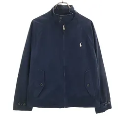 Polo by Ralph Lauren ポロバイラルフローレン スイングトップ L ネイビー ジャケット メンズ 古着