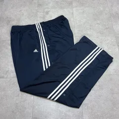00s アディダス　adidas　トラックパンツ　ジャージ　スナップボタン