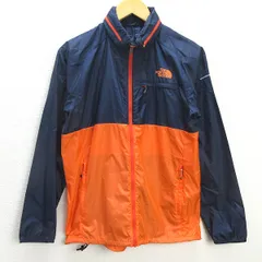 Q■美品■ノースフェイス/THE NORTH FACE ジリティジャケット■紺×オレンジ【メンズM】MENS/7【中古】