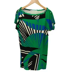 ダイアンフォンファステンバーグ DIANE VON FURSTENBERG 総柄 シルクカットソー レディース  0のサムネイル