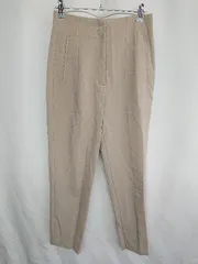 ◇ ⊂ ZARA ザラ ストレートパンツ サイズM グレー レディース E  【1410100008964】